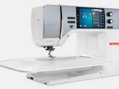 Bernina 770 QE Plus: популярная швейная машина для квилтинга и стежки