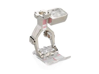Лапка Bernina #34D для реверсных стежков с прозрачной подошвой